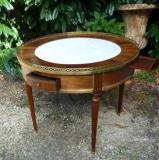 Table bouillotte Louis XV marbre blanc.JPG